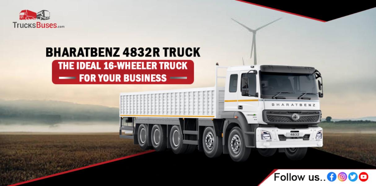 BharatBenz  4832R 16 wheeler truck